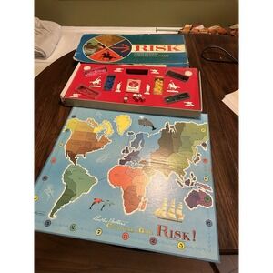 Original Risk Vintage 1968 Edition Parker Brothers Board Game Complete Read